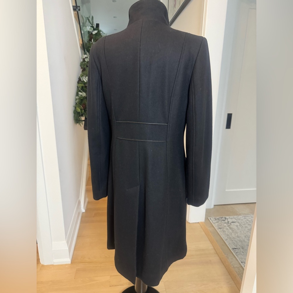 ME-JAY Wool Blend Coat Black – Size 14 - Picture 4 of 12